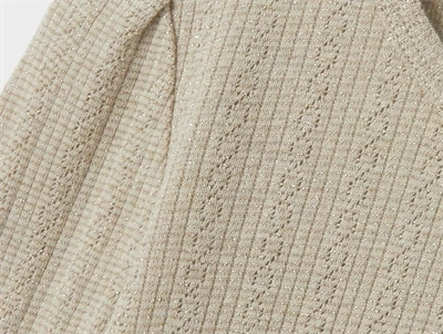 Name It pure cashmere melange glitter top